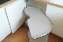Meble kuchenne Ral9001 i płyty Egger H3303