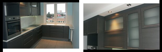 Meble kuchenne - MDF folia PCV